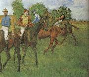 Edgar Degas The horse in the race Sweden oil painting reproduction